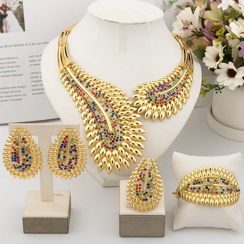 Phoenix Rainbow Party Jewelry Set