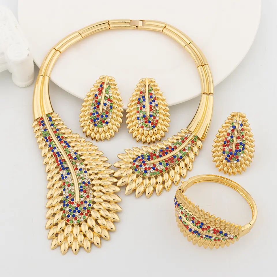 Phoenix Rainbow Party Jewelry Set