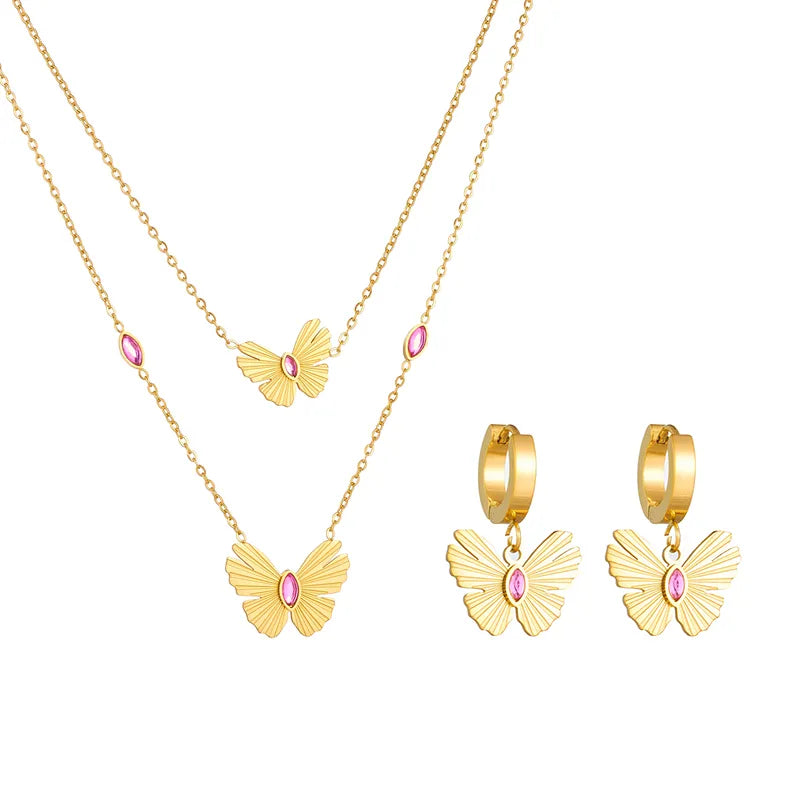 Butterfly Lady - Jewelry set