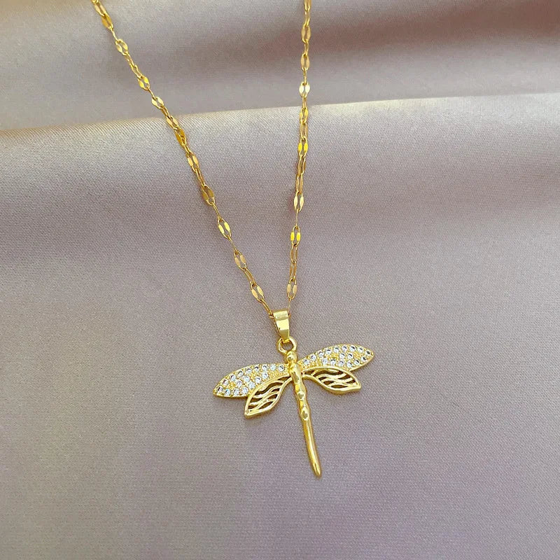 Personality Dragonfly - Pendant Necklace