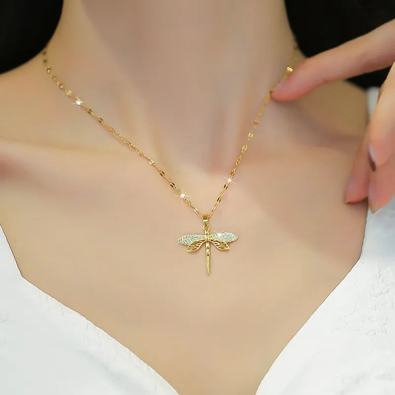 Personality Dragonfly - Pendant Necklace