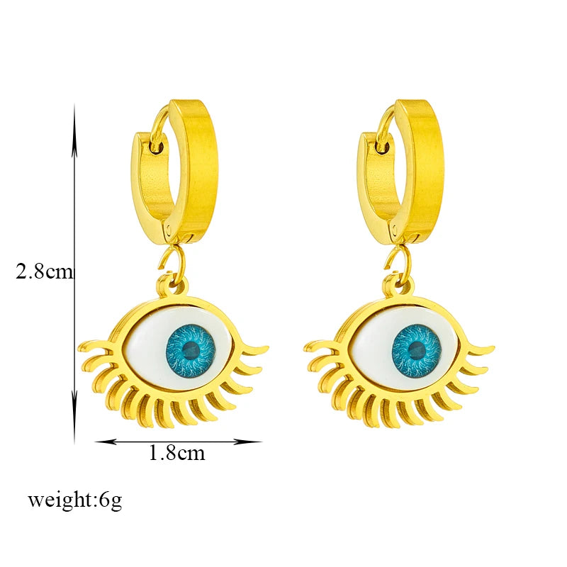 Round Eyes - Earrings