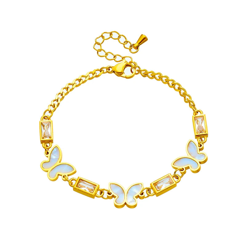 Rectangle  Butterfly - Bracelet