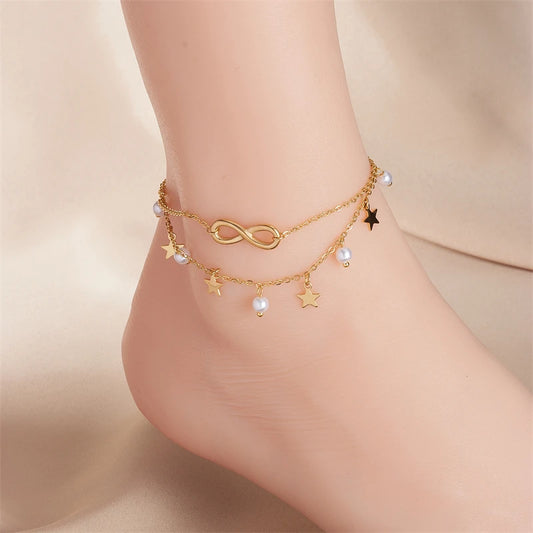 Star Pearl - Anklet