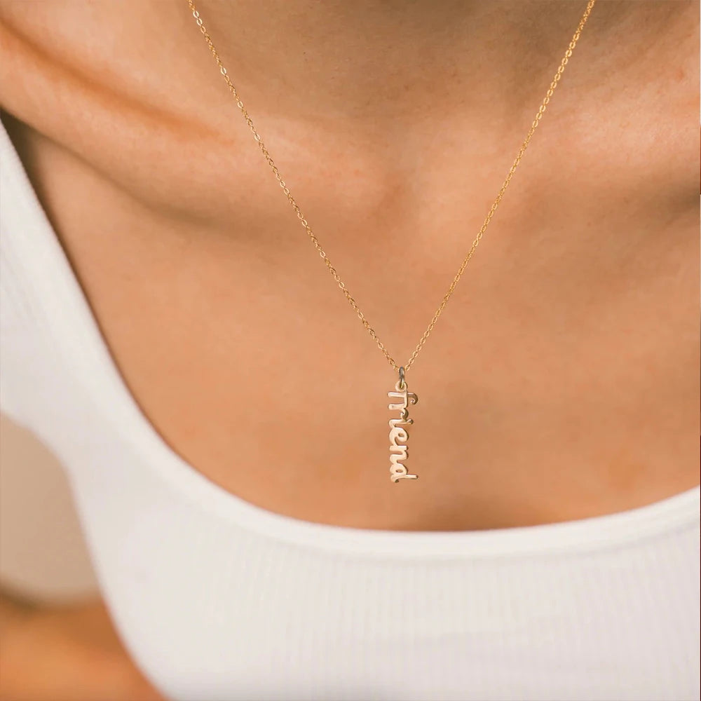 Faint Blessing - Personalized Name Necklace