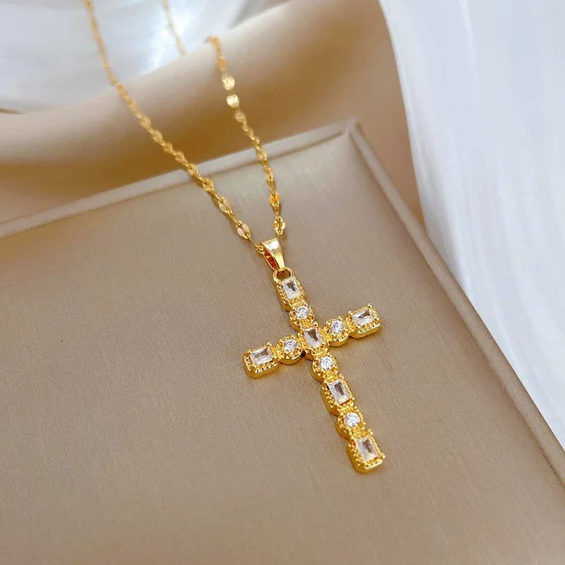 Active Cross - Pendant Necklace