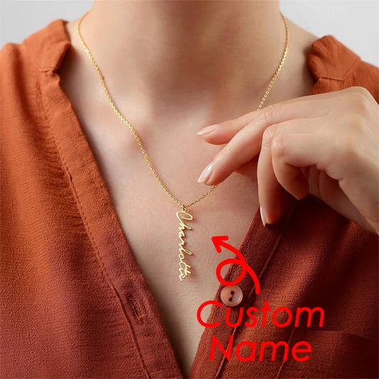 Faint Blessing - Personalized Name Necklace