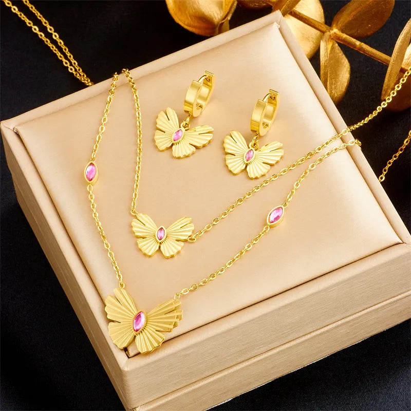 Butterfly Lady - Jewelry set