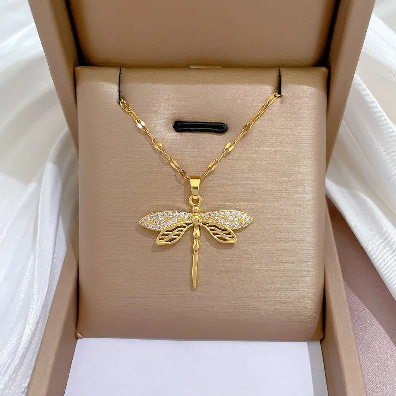 Personality Dragonfly - Pendant Necklace