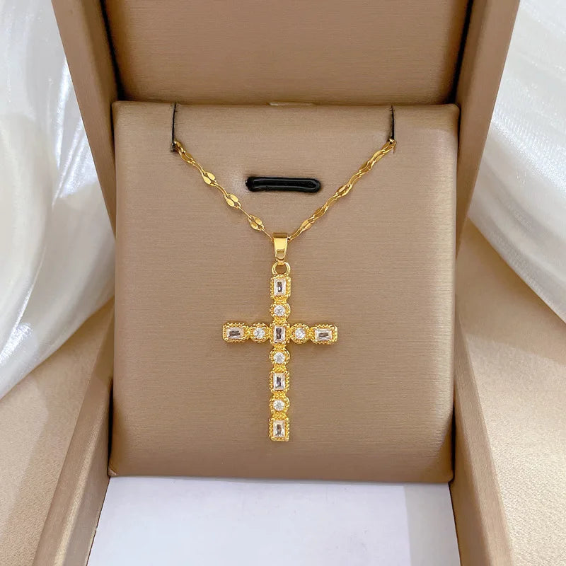 Active Cross - Pendant Necklace